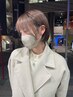 【REN指名限定】ブリーチなし！さらつやダブルカラー！￥17000 → ￥10500
