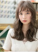外国人風オリーブアッシュオン眉小顔ロングh3北浦和20代30代40代