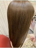 髪質改善　プレミアムカラー　まとまるうるさらヘア@田代9/27
