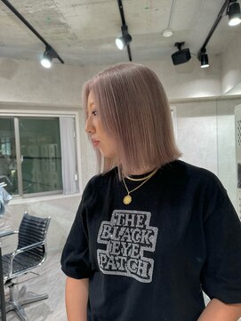 ハイプ(HYPE) 【藤沢横浜】ミルクティーベージュ/ホワイトグレージュ/ブリーチ