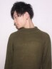【男性限定☆】カット＋パーマ+トリートメント　￥13125→￥10600
