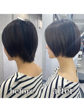 ヘアサロン ドットプラス 町田店(dot. plus) 【市井友佳子】伸ばしかけボブ