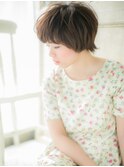 mod's姪浜/小顔ウルフカット抜け感ショートマッシュルームヘアi