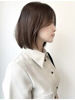 リル バイ ジルブラン(Lil by JIL BLAN) メルティーカラー似合わせカットウェーブミディアムショートヘア