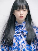 髪質改善ストレートロング