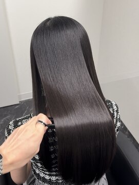 ルナス 福岡天神(LUNAS) 縮毛矯正+髪質改善トリートメント