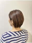ショート耳かけスタイル