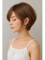 ヨロ(YoLo.)&nbsp;大人ショート　耳掛けショートボブ　担当内迫