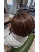 白髪ぼかしハイライト