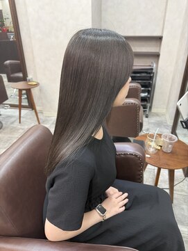 シアー(SHEER.) 髪質改善カラー×グレーベージュ【表参道,青山,外苑前美容室】