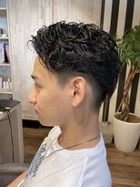 クロワ(croix)&nbsp;アップバング×セミウェット