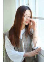 アーツ 町田(arts) ★明るい白髪染めと髪質改善の艶ロングストレート