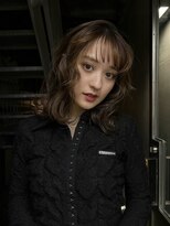 キーチェ 梅田中崎町(keych)&nbsp;レイヤーカット/オリーブベージュ/ブリーチなし/髪質改善/梅田