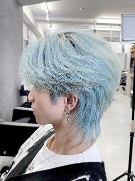 アイトーキョー 渋谷(AI TOKYO) ペールブルーエンドカラー