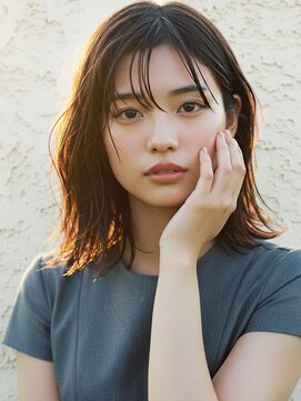 コトナ 越谷店 30代40代50代絶壁解消ひし形小顔前下がりミディアムボブ【越谷】