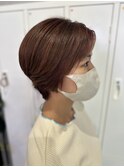 ハイライト♪オレンジベージュ