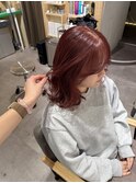 お洒落度アップワインレッドカラー