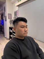 グラッドマンズカットクラブ 立川(GLADMAN'S CUT CLUB)&nbsp;七三分けフェード刈り上げメンズカット