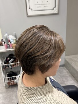 アヴァンス 京橋店(AVANCE) 着物ヘア/大人ガーリー/ダークアッシュ/似合わせカット/京橋