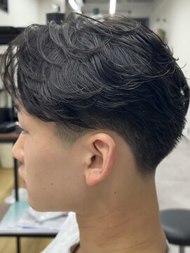 ナム 錦糸町(NAM) MEN'S HAIR/ブルーブラック/フェザーパーマ/錦糸町