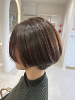 ルシエバイファブリック(Lucie by fabrique)&nbsp;丸みシルエットの大人ショートボブ