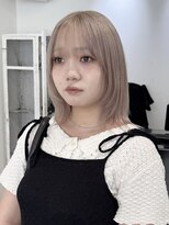 ココ 本八幡(KOKO)&nbsp;＊ハッシュカットグレージュデザインカラーツートンカラー