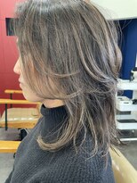 ヘアーネイル パーク(hair×nail Park)&nbsp;ミディアムレイヤー