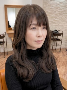 ジプソ 池袋西口(Gypso) 白髪ぼかし×髪質改善』レイヤーカット