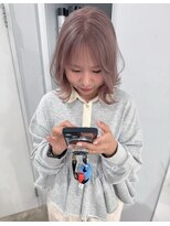 シー ヘアデザイン(see hair design)&nbsp;ミルクティーピンク