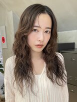 スヴニール(souvenir) ミディアムパーマ 外国人風パーマ くせ毛風パーマ