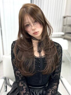 リヴ オオサカ(LIV OSAKA) オリーブベージュ/ブリーチなし/レイヤーカット
