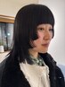カット+アイロンストレート+トリートメント ¥23650~