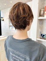 キャアリー(Caary) 福山市美容室Caaryショートヘアニュアンスパーマスタイル