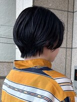 ゴーズゴー 吉祥寺(e)店(go s go)&nbsp;ハンサムショートパーマ/レイヤーショート/センターパート
