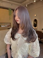 ロア(LORE)&nbsp;レイヤーカット×ラベンダーシルバー