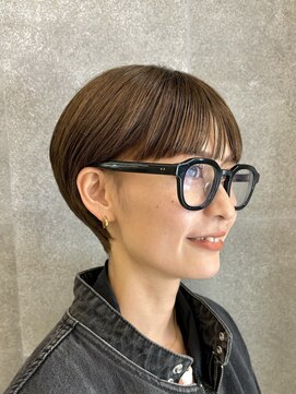 ピークアブー 原宿ハラカド(PEEK-A-BOO) ☆丸み大人ベリーショートカット原宿30代40代