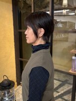 ゼロヘアー ガーデン(zero hair GARDEN)&nbsp;くせ毛に配慮したスッキリショート♪