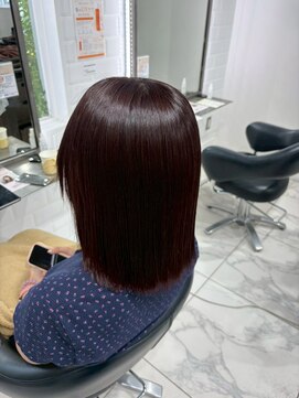 ヴァンカウンシル 一宮店(VAN COUNCIL) 【上品な色気を演出】サラツヤ綺麗めロング本格髪質改善ケア#3