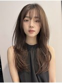 レイヤーカットフェイスレイヤーフロントレイヤーハッシュカット
