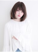 お手入れ楽ちん♪肩上ナチュラルボブ