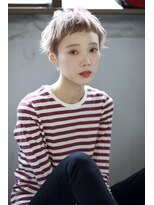 クロム バイ リエット(Chlom by Lietto)&nbsp;Chlom ☆立体感レイヤーホワイトショート　TEL 0364574337