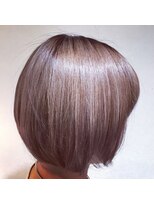 ヘアーエスクールエミュ(hair S. COEUR emu)&nbsp;ラベンダーアッシュボブ