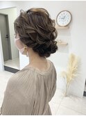 【gallaria西山】シニヨンヘアセット