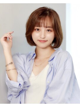 フォンズ(FONS) 大人可愛い韓国風ボブ_ベルモリヘア_【FONS堀川智明】