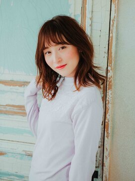 美容室チック 大島店(chic) ふんわりひし形シルエット［大島/大島駅］