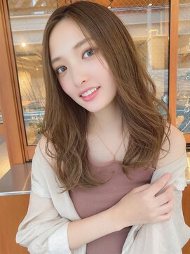 ルービック(Rubik's) グレージュ/デジパ/抜け感ヘア/ロングヘア