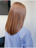 大人可愛い ナチュラルストレートヘア