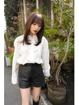 ドットハリス(.Hallis) 大人可愛い前髪/ミディアム/ボブ/20代30代/原宿/表参道