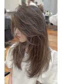 ハイライトショートヘアダブルカラーイルミナカラーオージュア