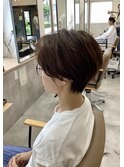 小顔補正立体カット